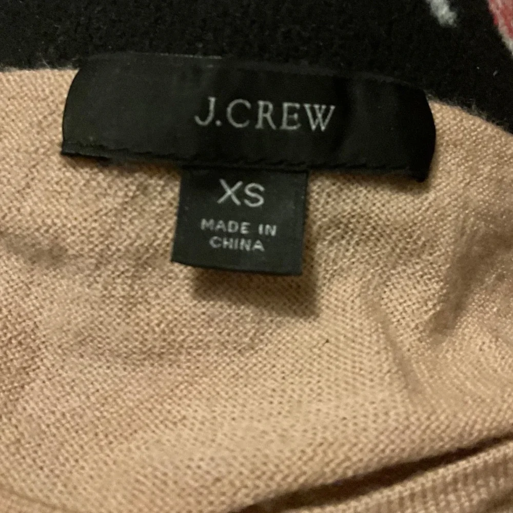 J.‎ Crew Merino Wool Crew Neck Long Sleeve Sweater Beige XS